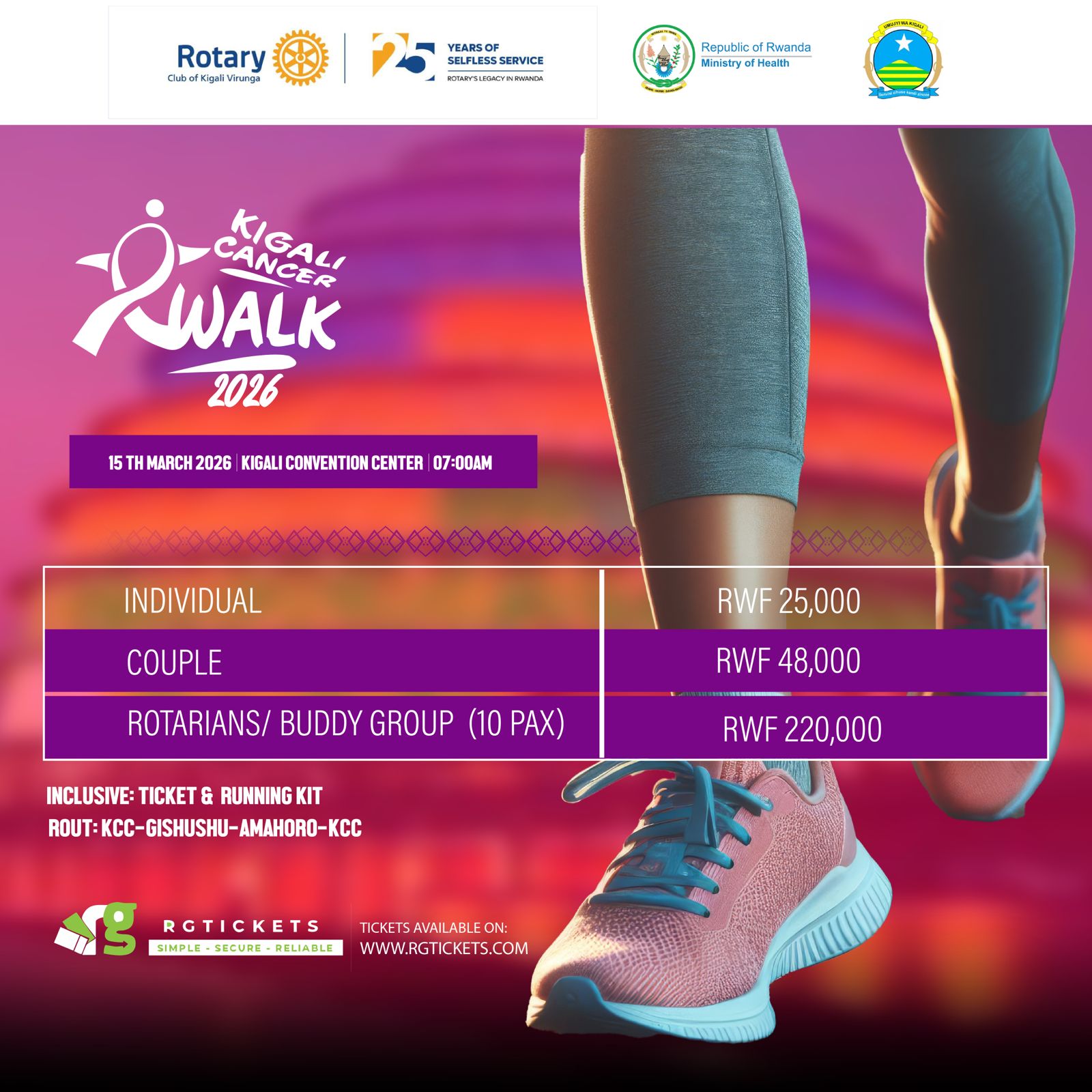 Kigali CANCER Walk 2026